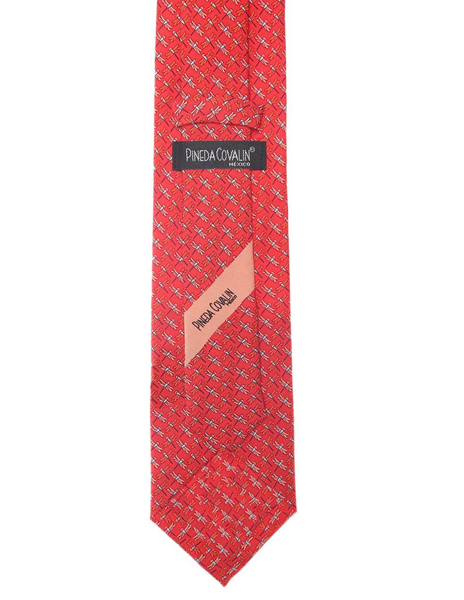 Corbata regular de seda gráfico para hombre 3