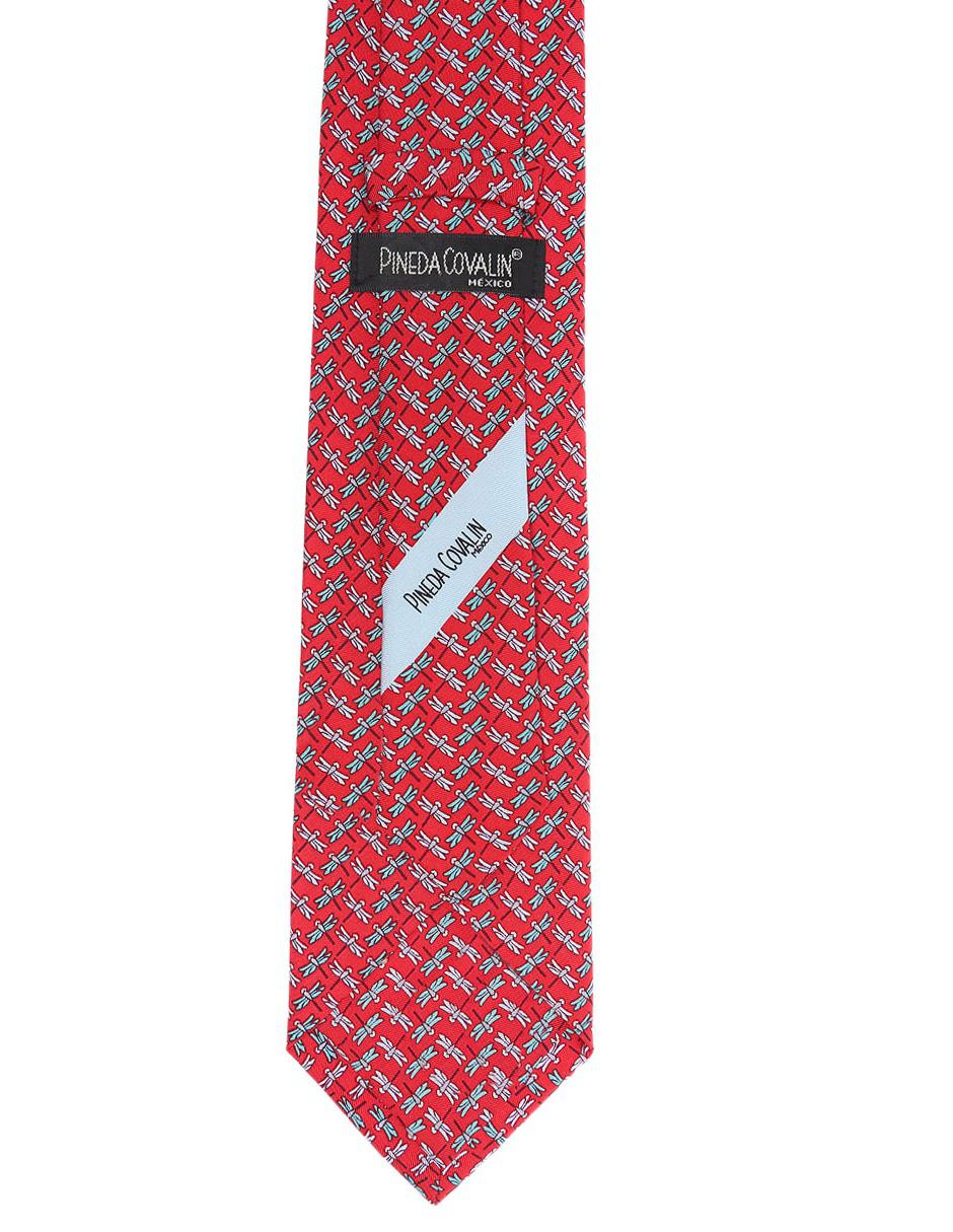 Corbata regular de seda gráfico para hombre 3