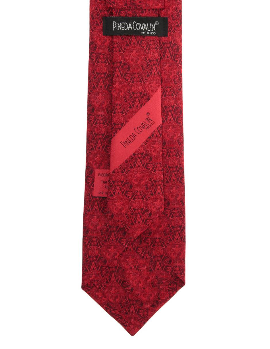 Corbata regular de seda gráfico para hombre 3