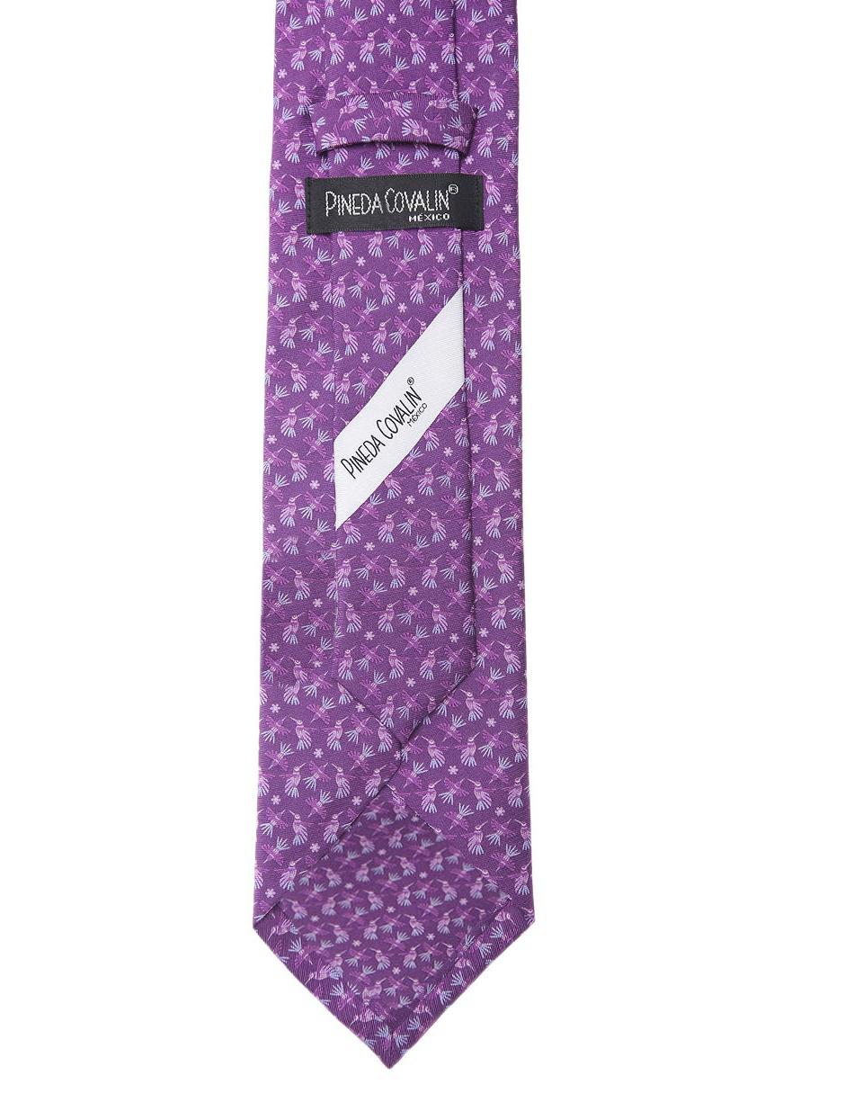 Corbata regular de seda gráfico para hombre 3