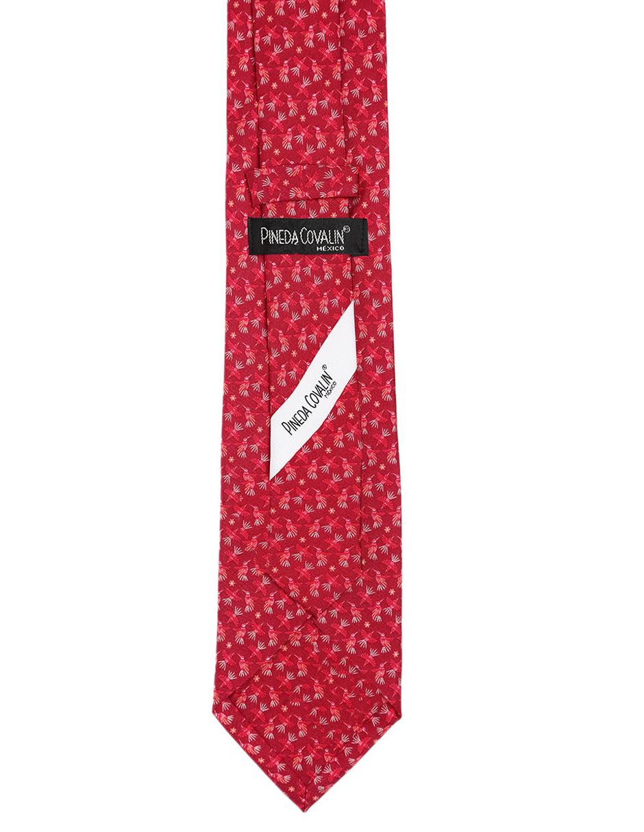 Corbata regular de seda gráfico para hombre 3