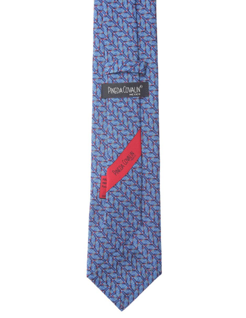 Corbata regular de seda gráfico para hombre 3