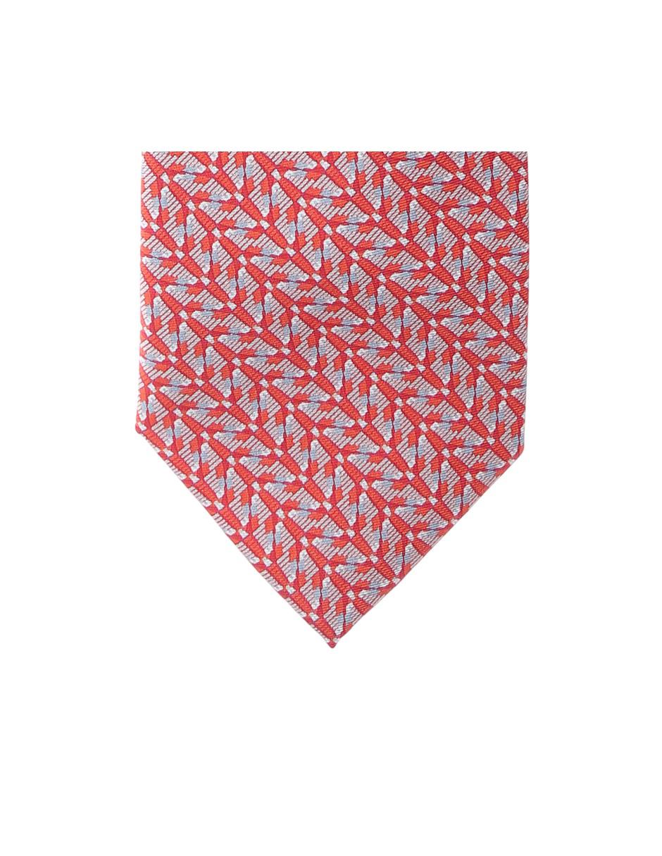 Corbata regular de seda gráfico para hombre