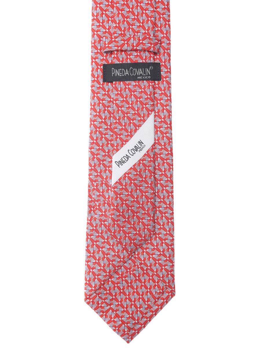 Corbata regular de seda gráfico para hombre 3