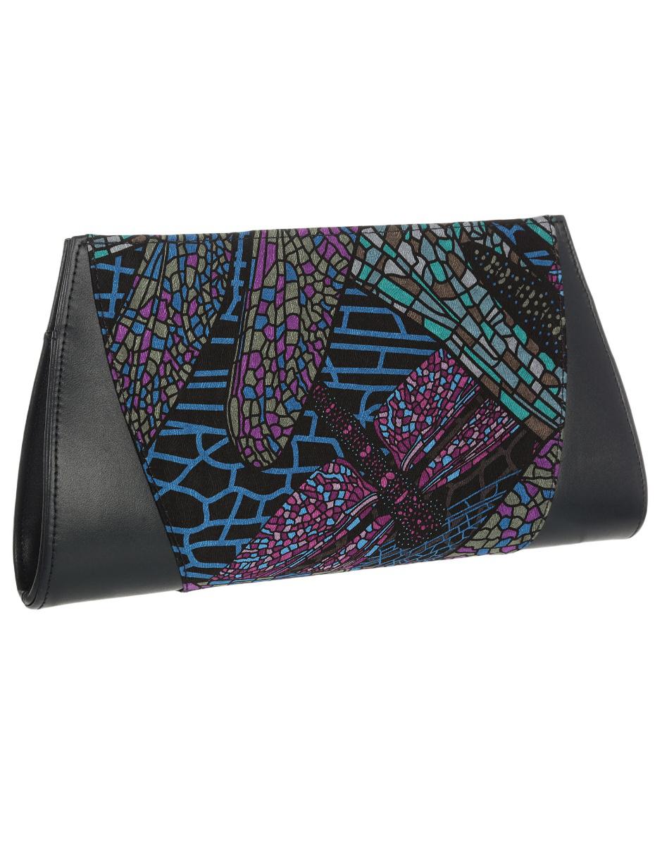 Bolsa clutch Sen Libélula de seda para mujer 2