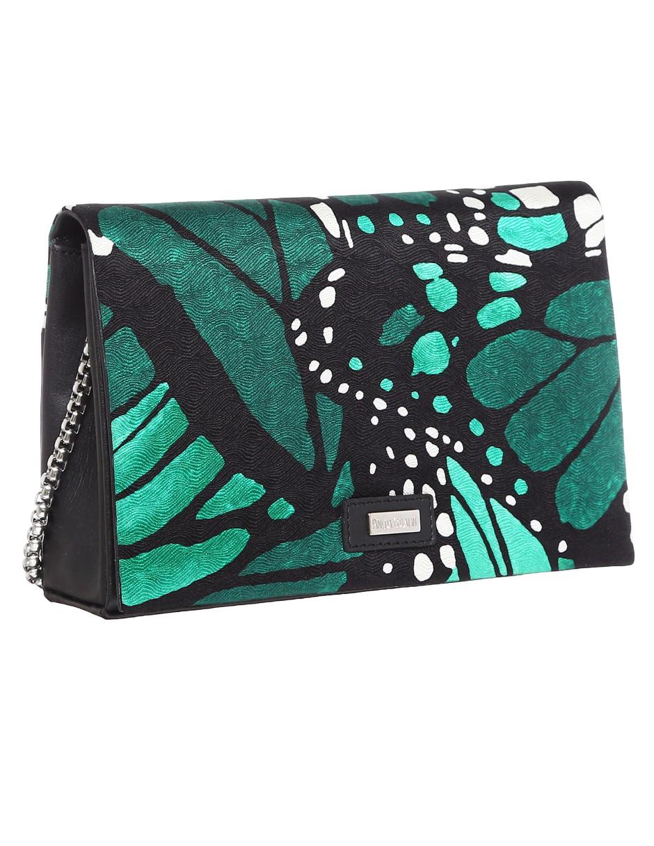 Bolsa clutch de piel para mujer 2