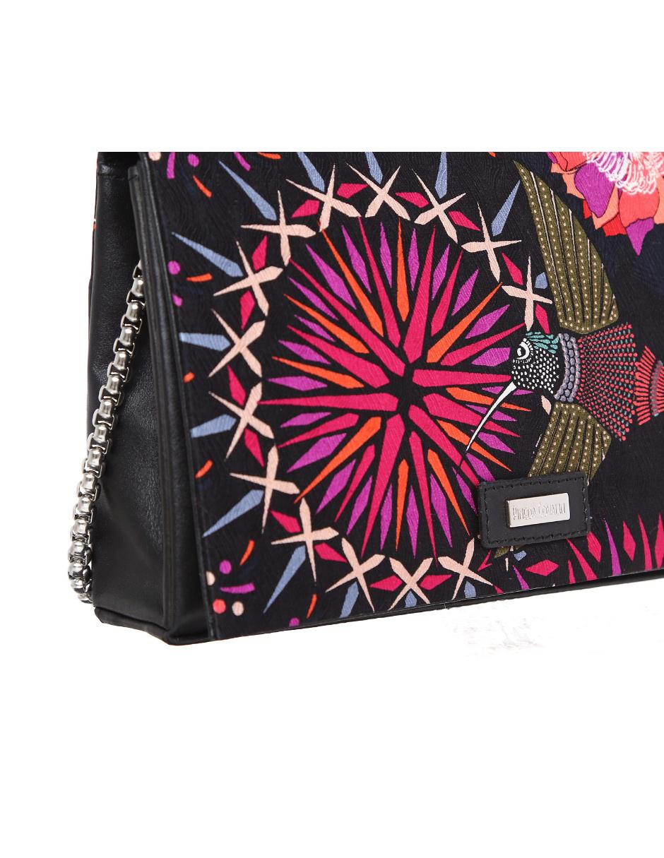 Bolsa messenger de piel para mujer 4