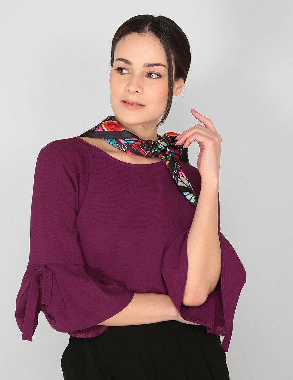 Pañuelo Mariposa Bordada