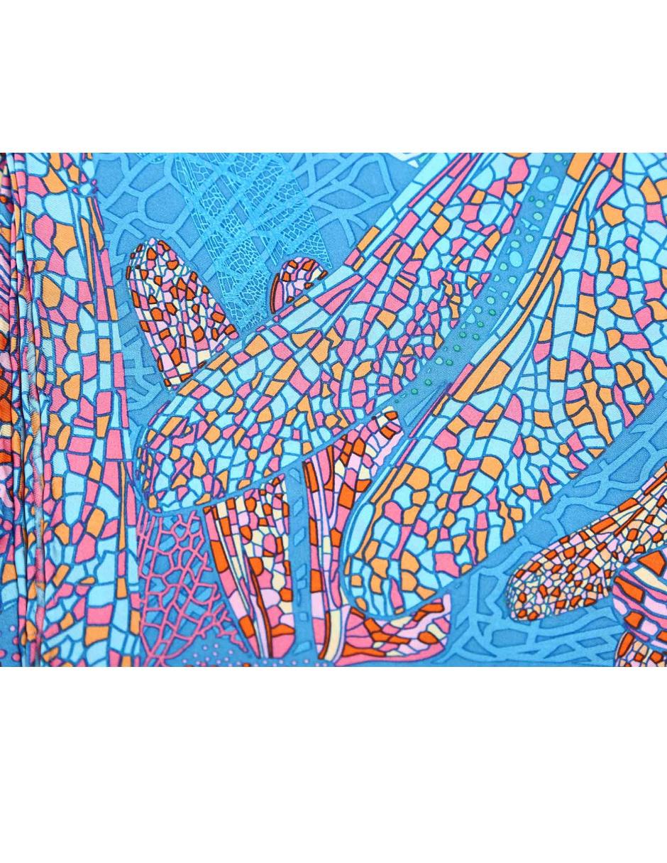 Mascada Libélula azul 3