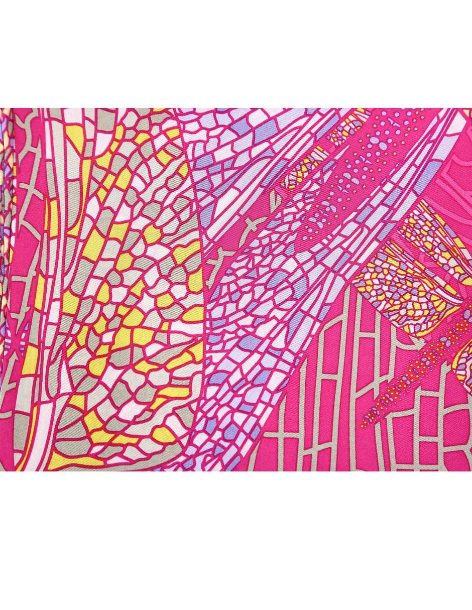 Mascada Libélula magenta 3