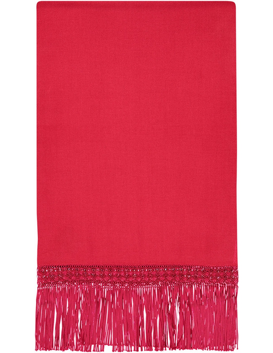 Pashmina con estampado gráfico