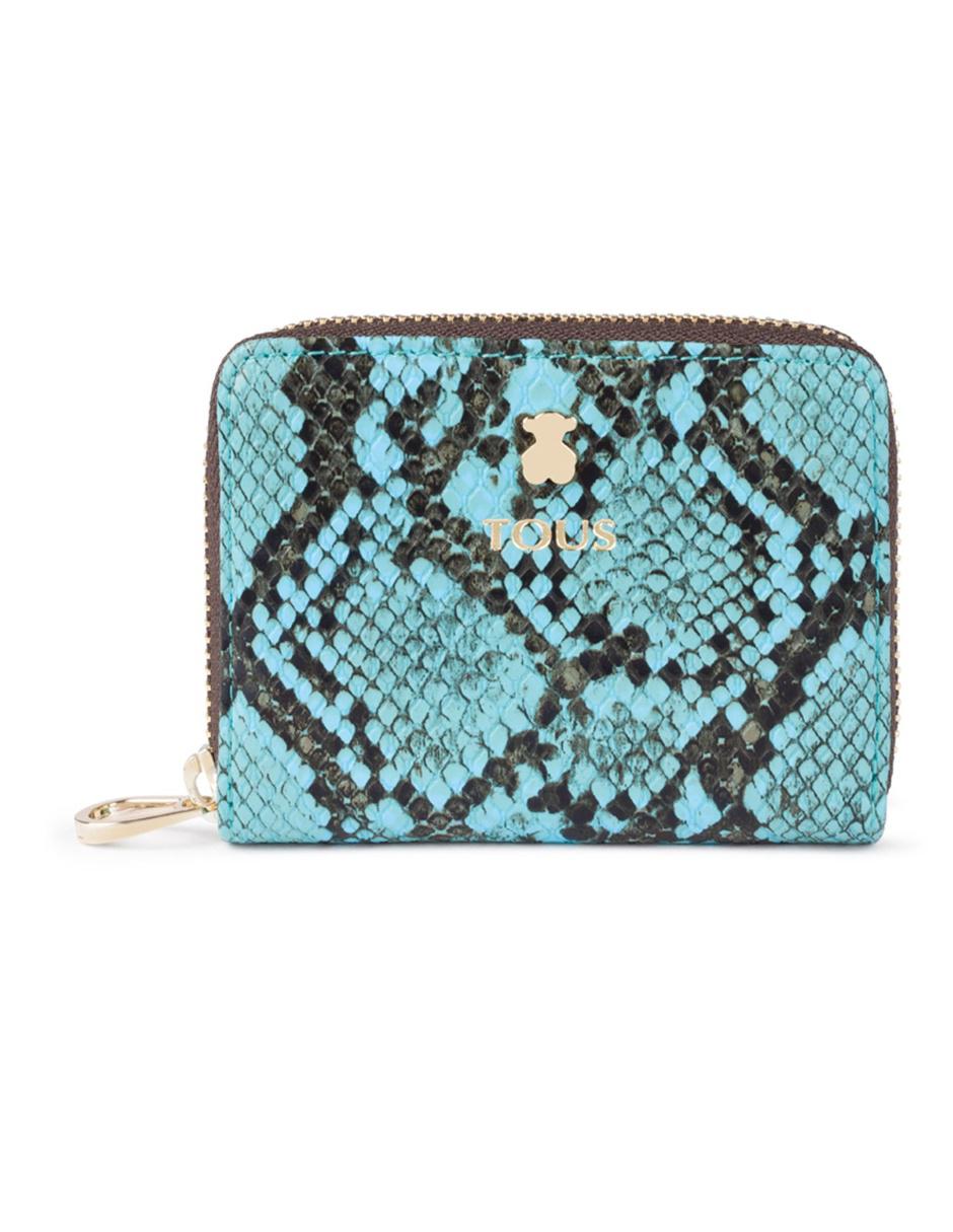 Monedero para Mujer Tous Dorp 10 x 8 x 2.5 cm Azul