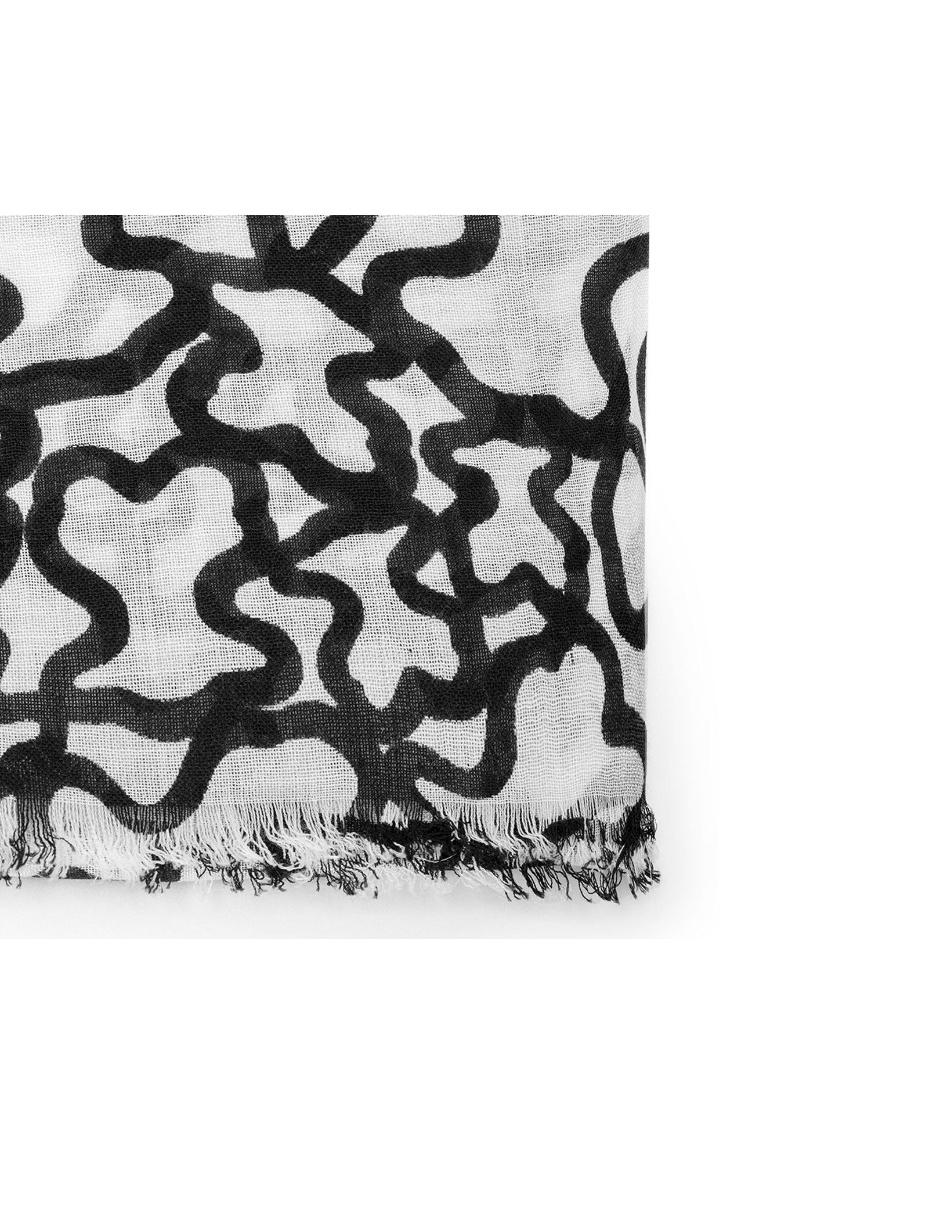 Pashmina Kaos blanco 2