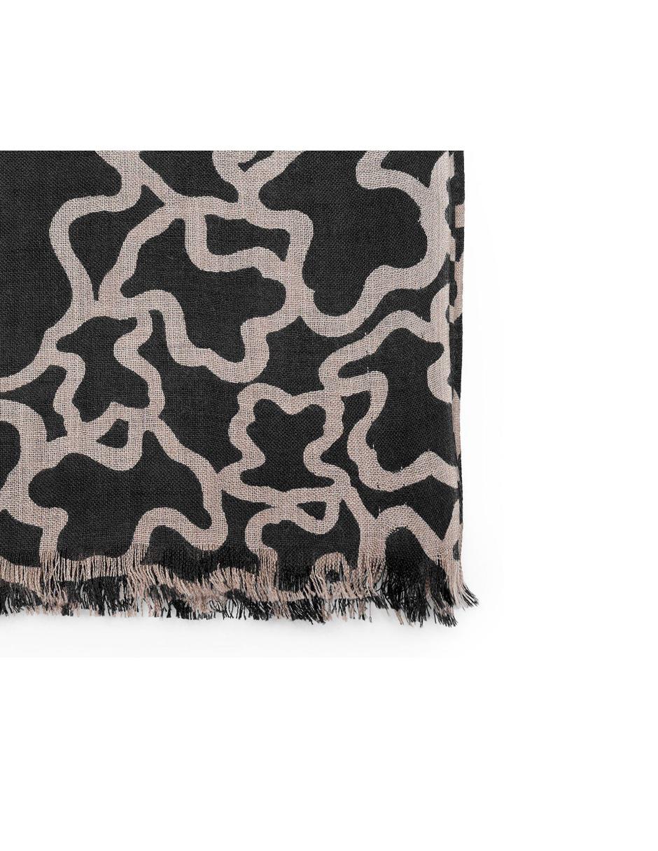 Pashmina Kaos negra 2