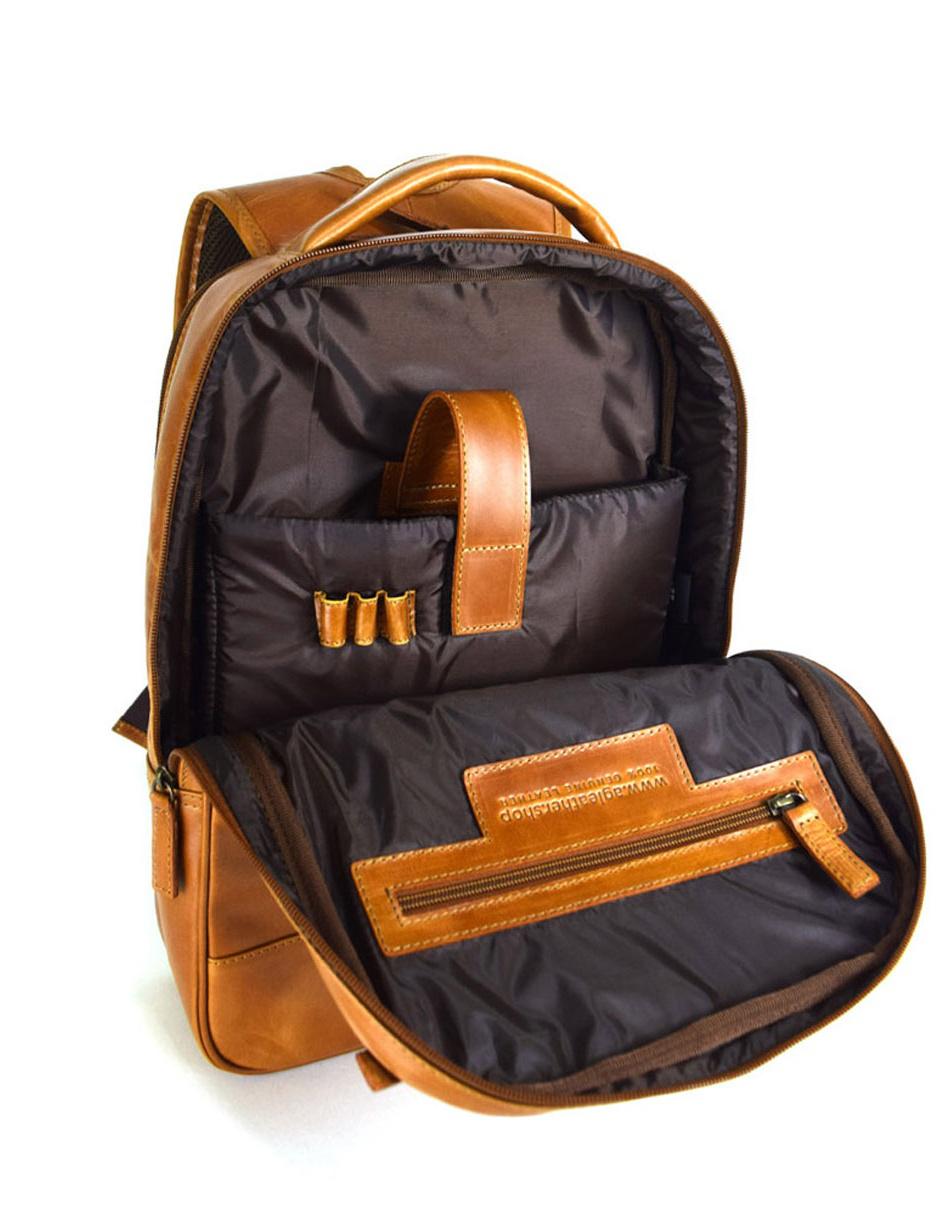 Backpack de piel para mujer 7
