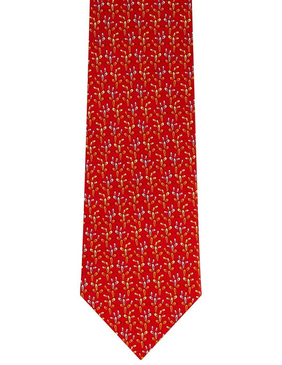 Corbata seda roja 2