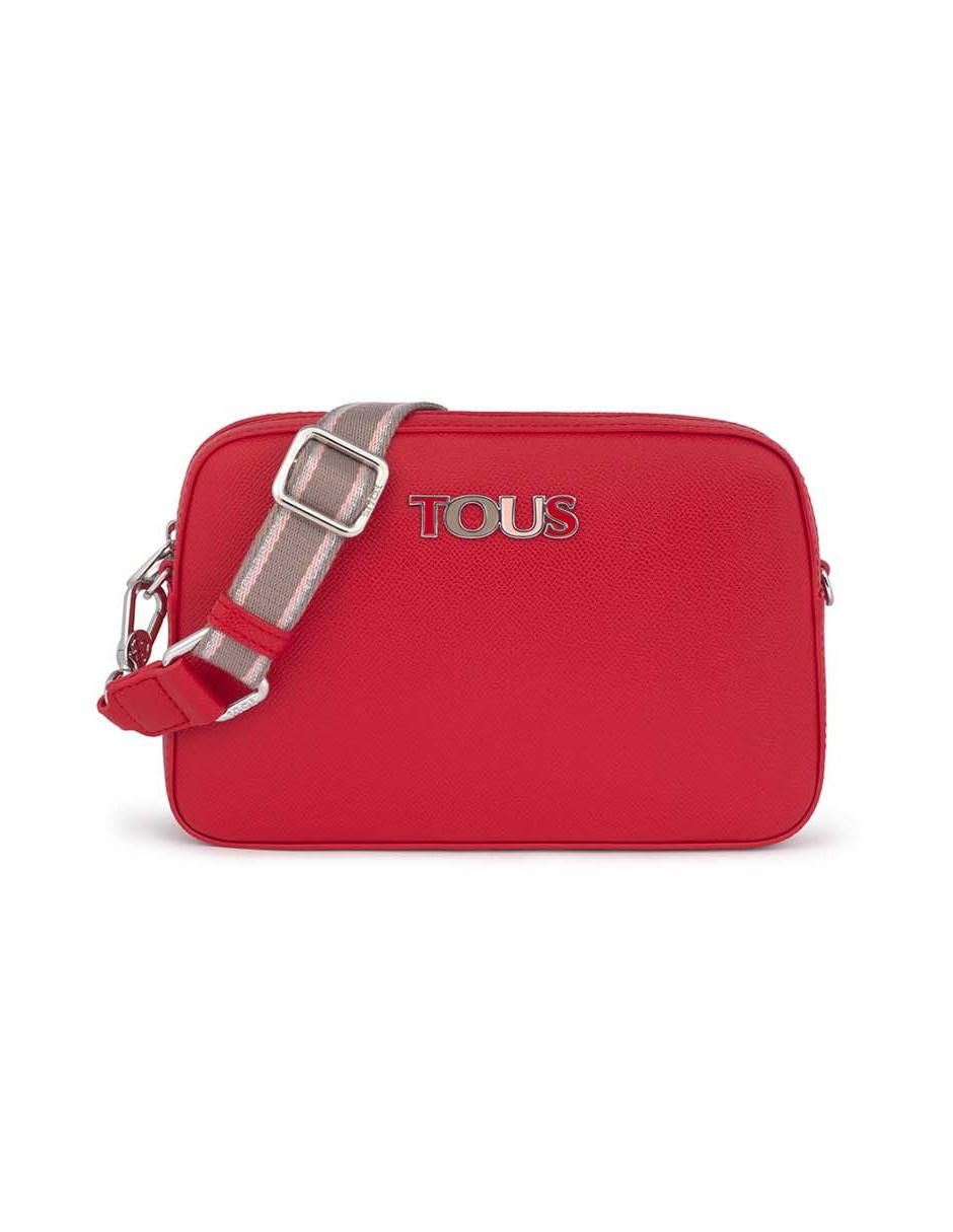 Bolsa crossbody Tous New Essence cierre roja saffiano en Liverpool