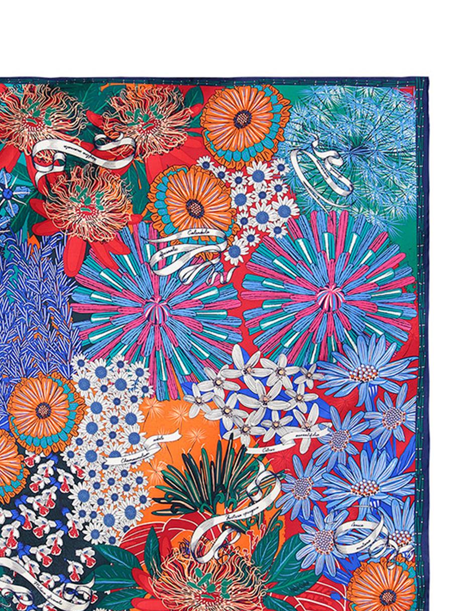 Mascada con estampado gráfico 2
