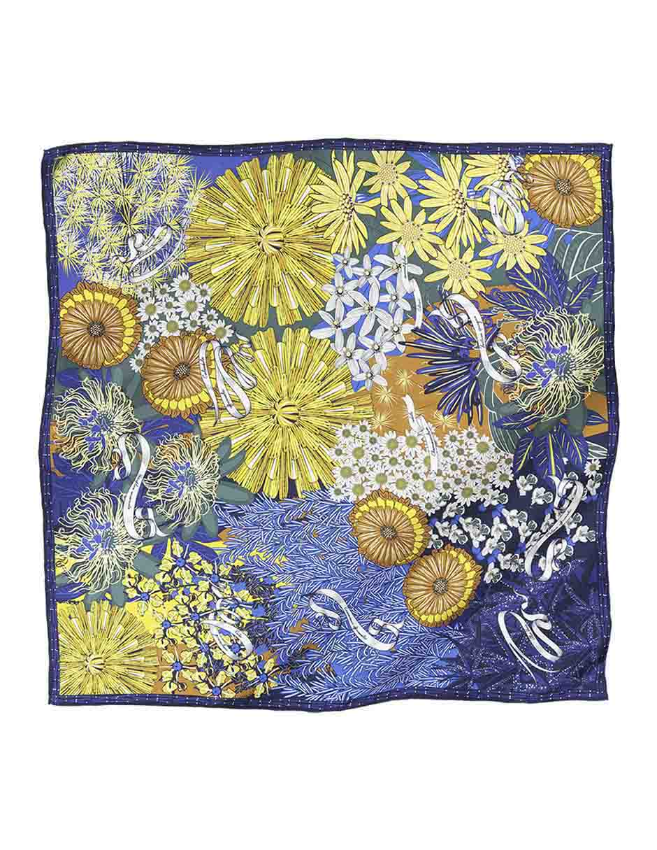 Mascada con estampado floral
