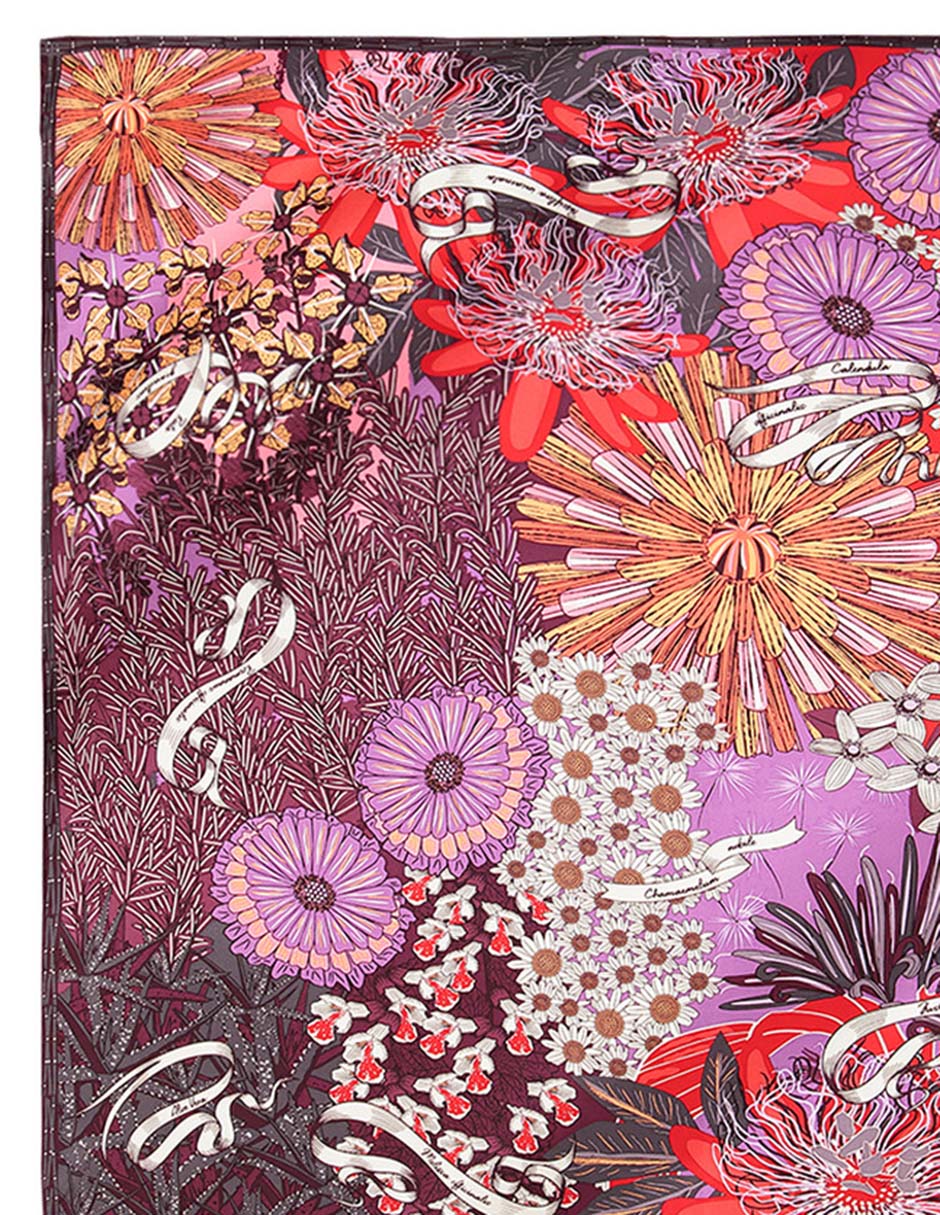 Mascada con estampado gráfico 2