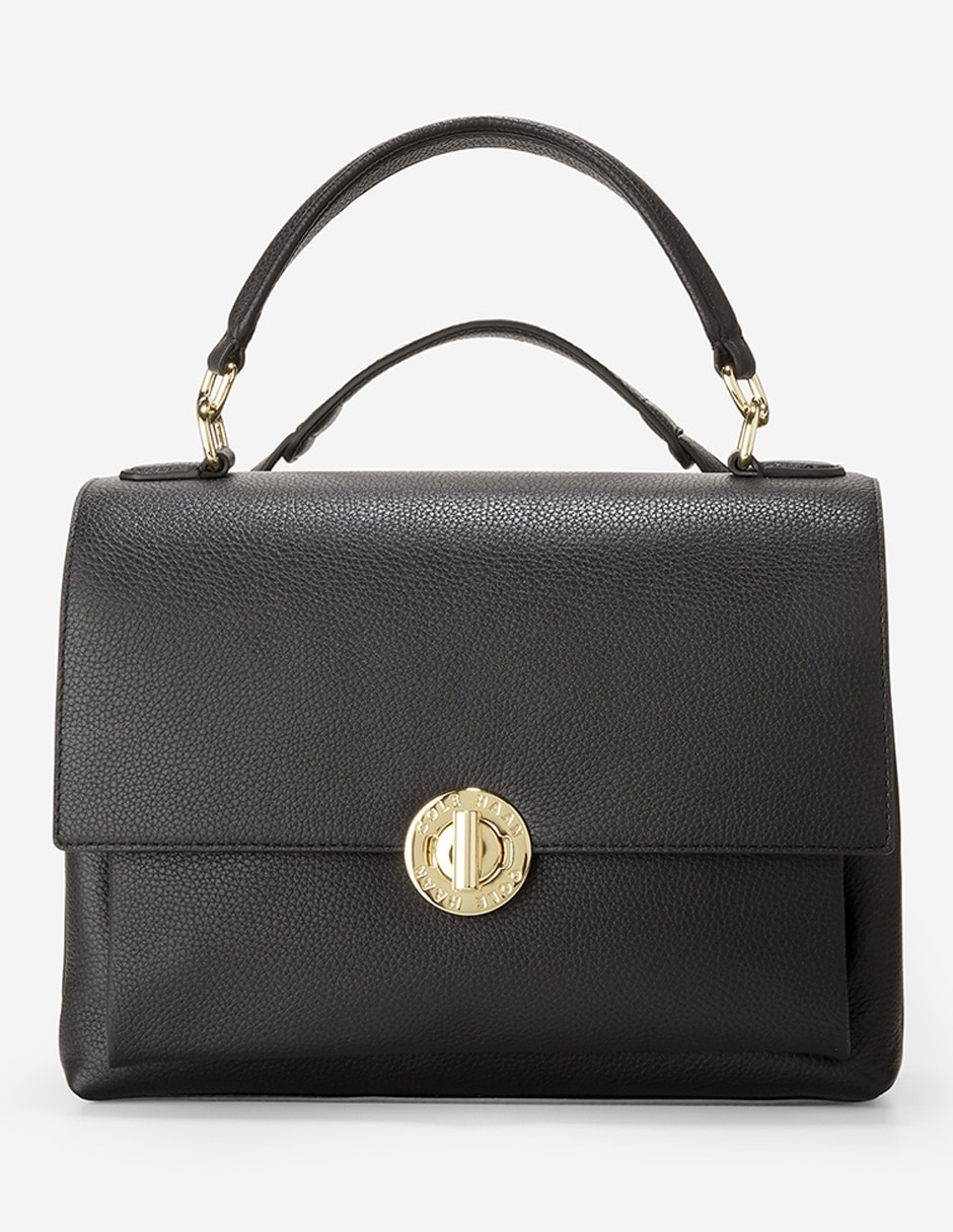 Bolsa satchel de piel para mujer 4