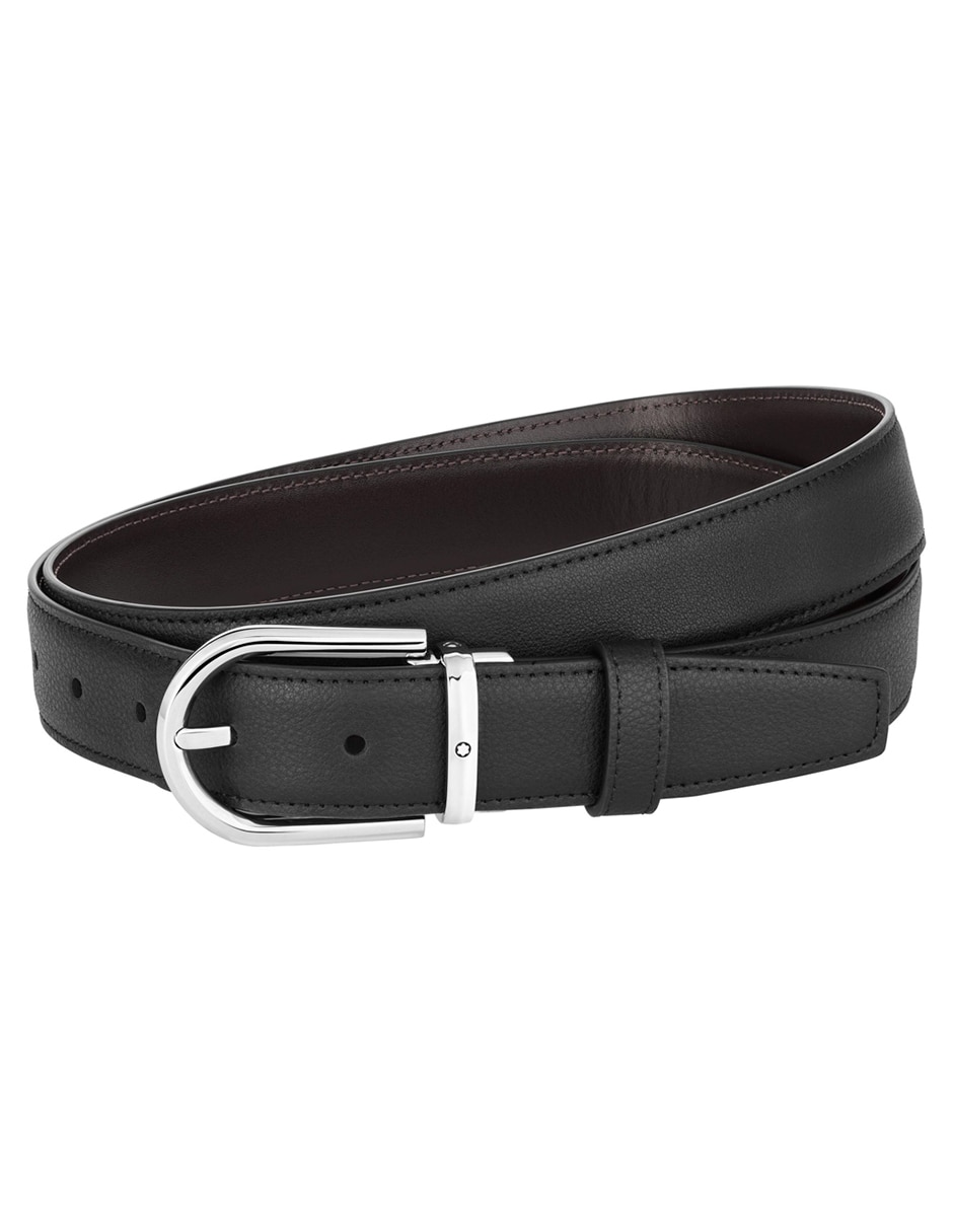 Cinturón de piel para hombre