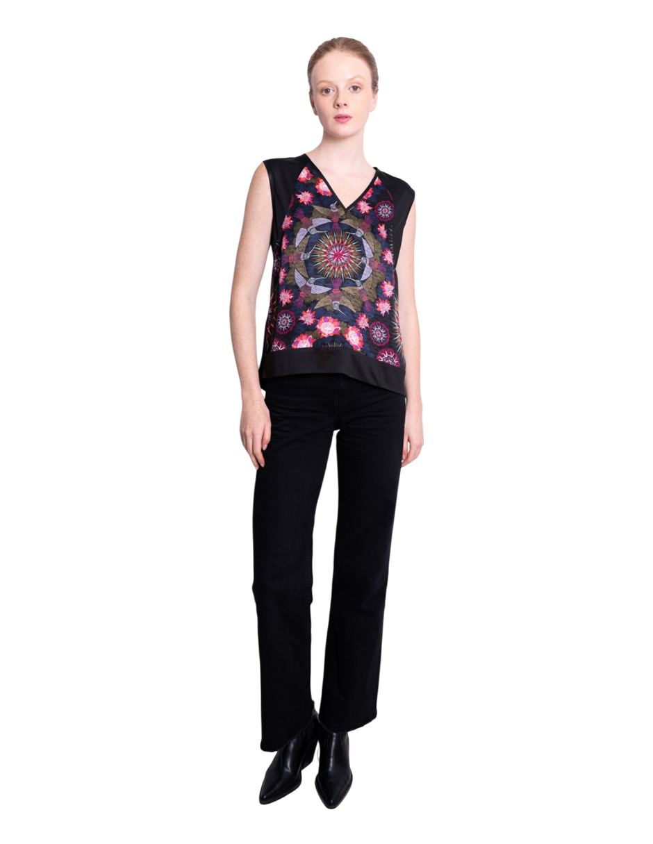 Blusa sin manga para mujer 3