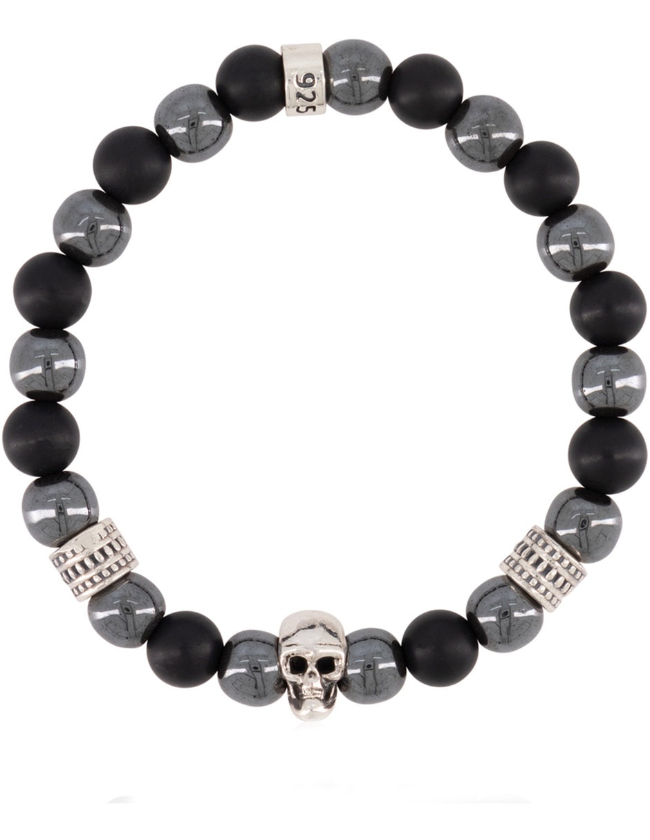 Pulsera de plata con acabado mate 2