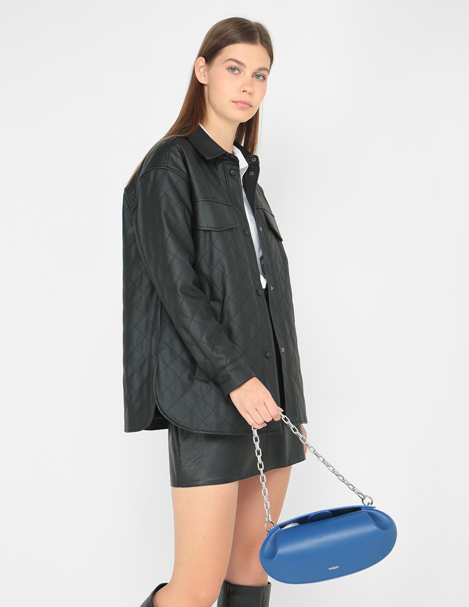 Bolsa hobo de piel para mujer 6