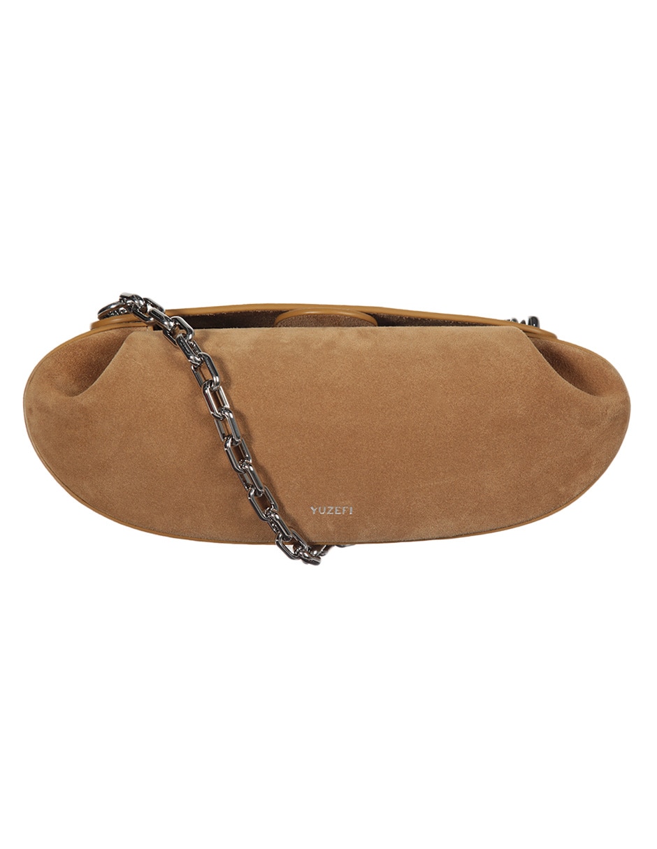 Bolsa shoulder de gamuza para mujer