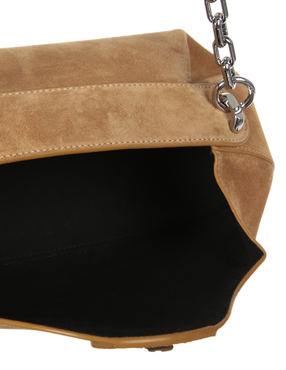 Bolsa shoulder de gamuza para mujer 4