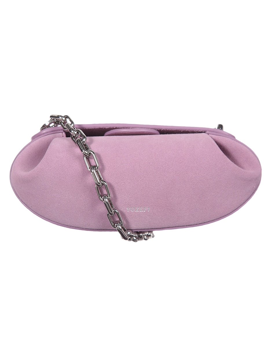 Bolsa shoulder de gamuza para mujer