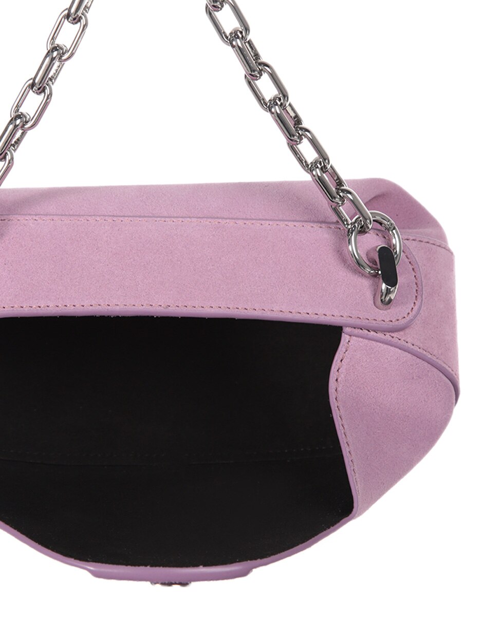 Bolsa shoulder de gamuza para mujer 4