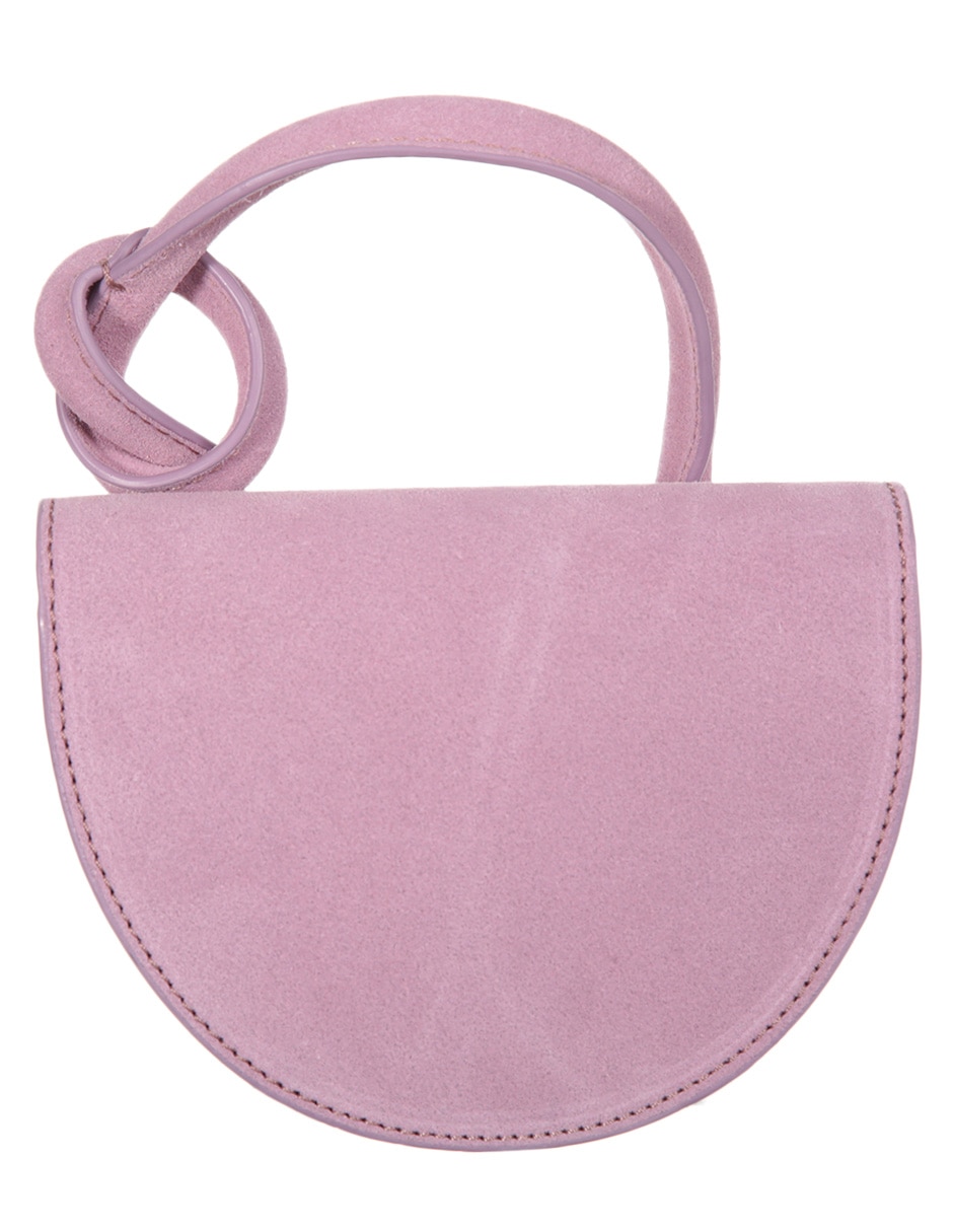 Bolsa bowler de gamuza para mujer 3