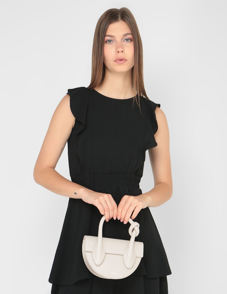 Bolsa bowler de piel para mujer 5