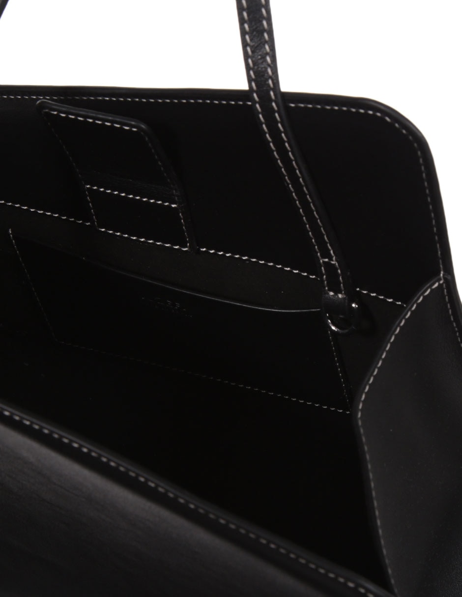 Bolsa satchel de piel para mujer 4