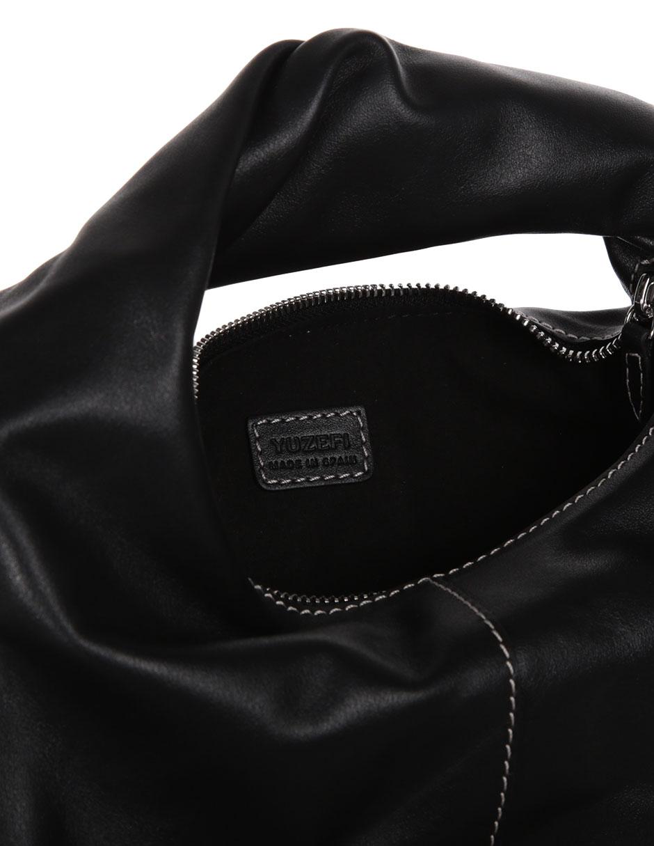 Bolsa satchel de piel para mujer 4