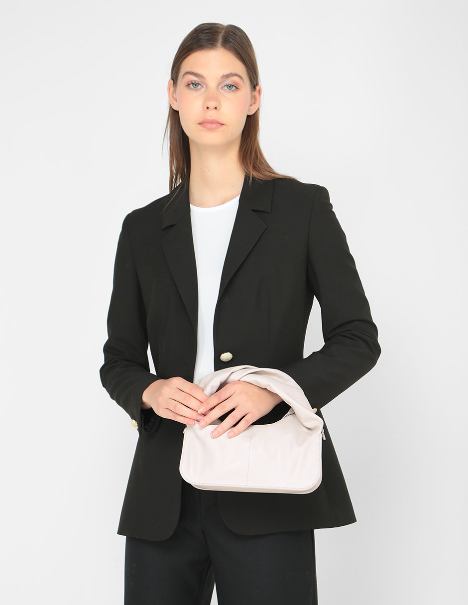 Bolsa satchel de piel para mujer 5