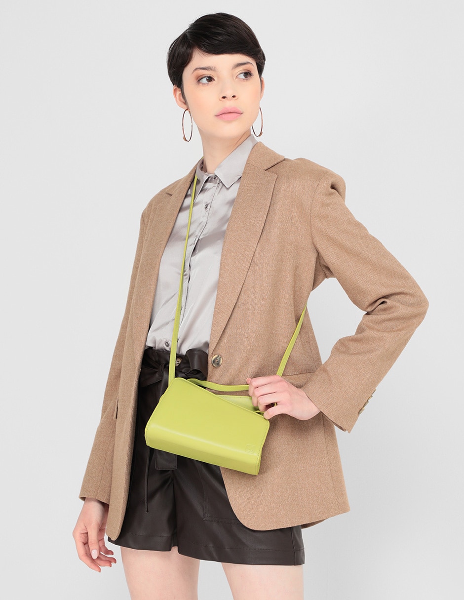 Bolsa crossbody de piel para mujer 5