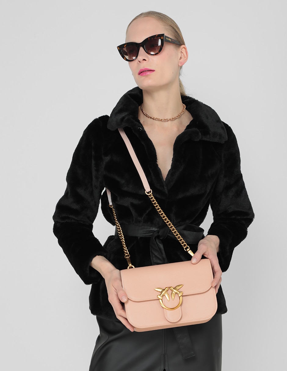 Bolsa crossbody Love Classic de piel para mujer 5
