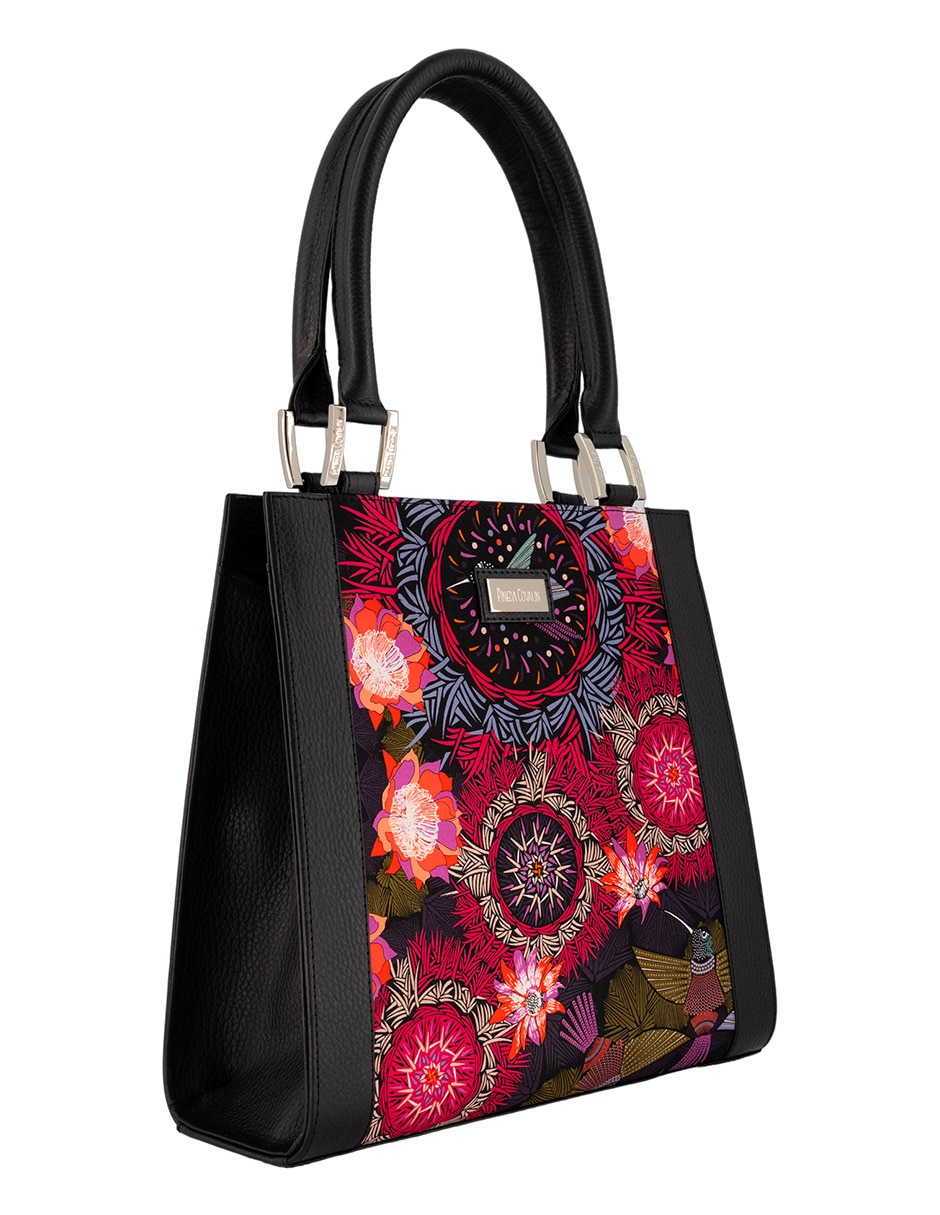 Bolsa satchel de seda para mujer 2
