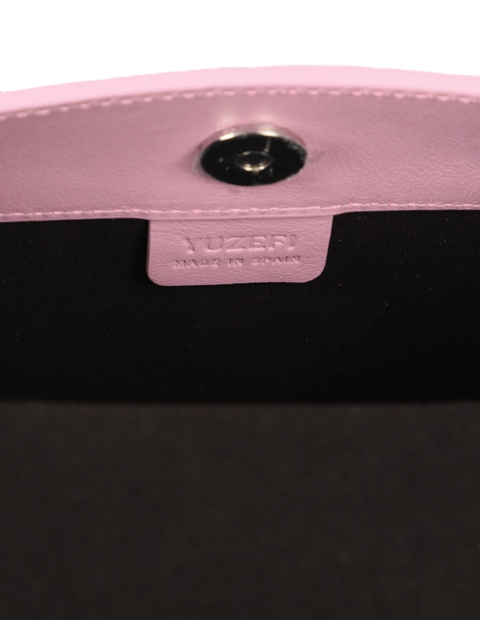 Bolsa satchel Baton de piel para mujer 4