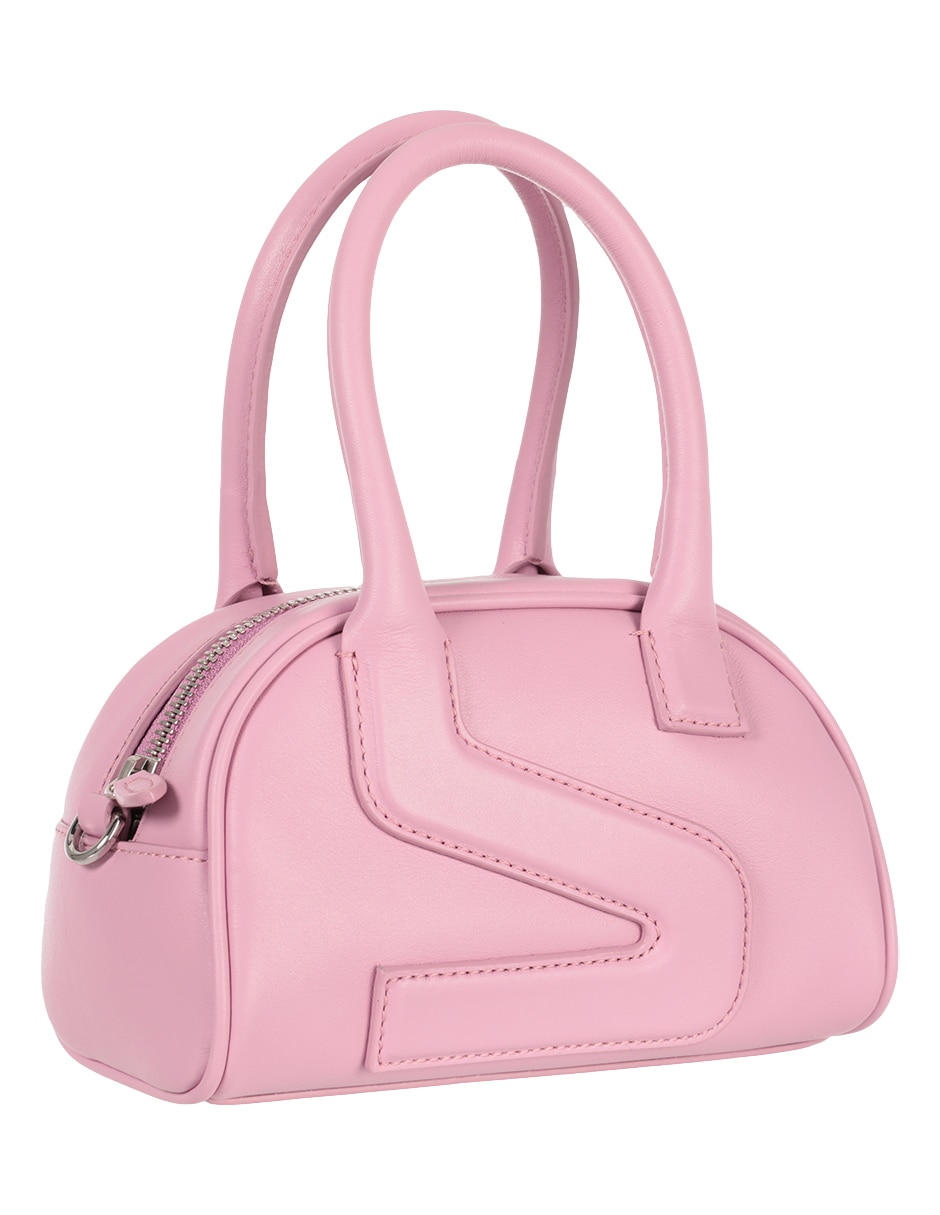 Bolsa satchel Charli de piel para mujer 2