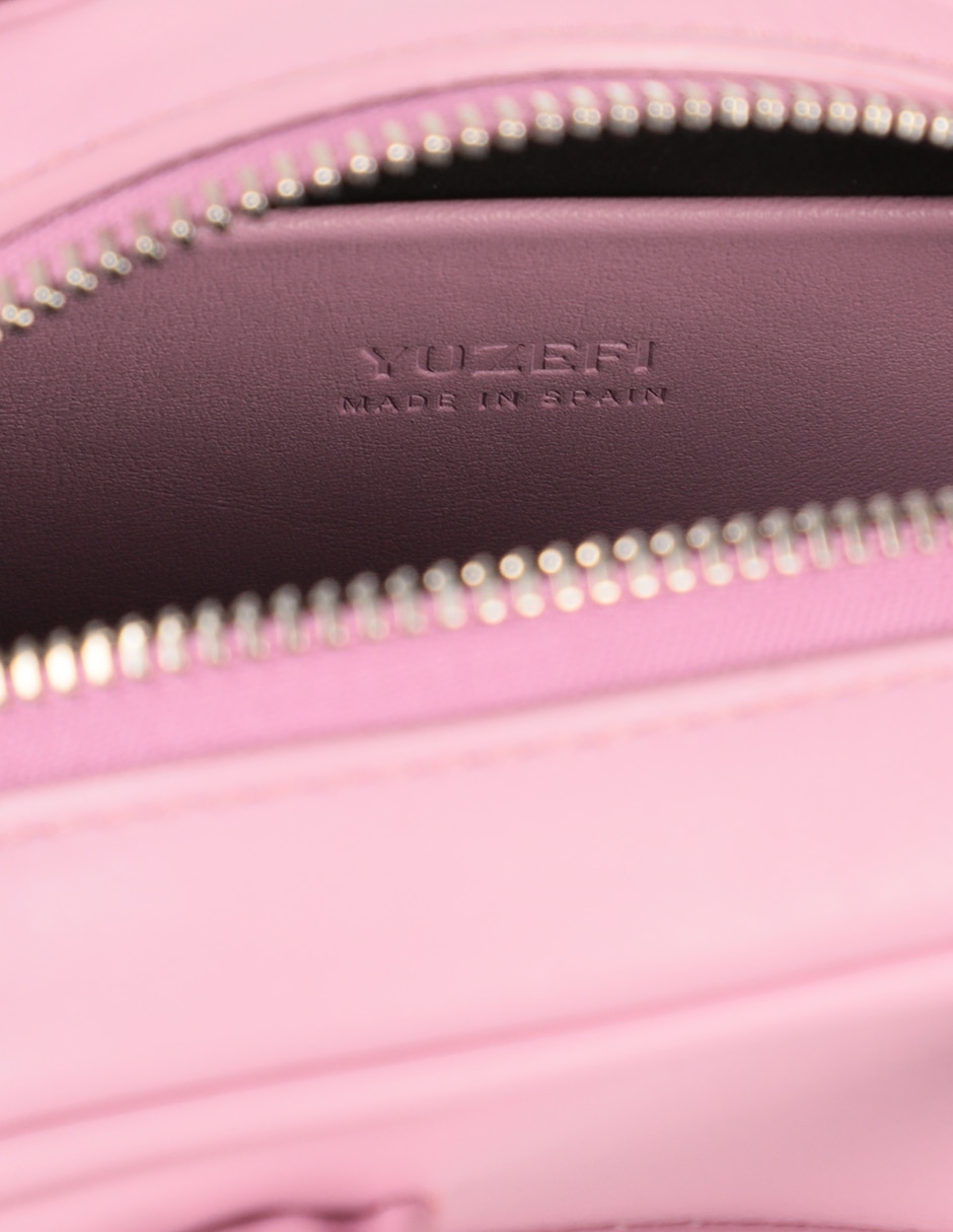 Bolsa satchel Charli de piel para mujer 4
