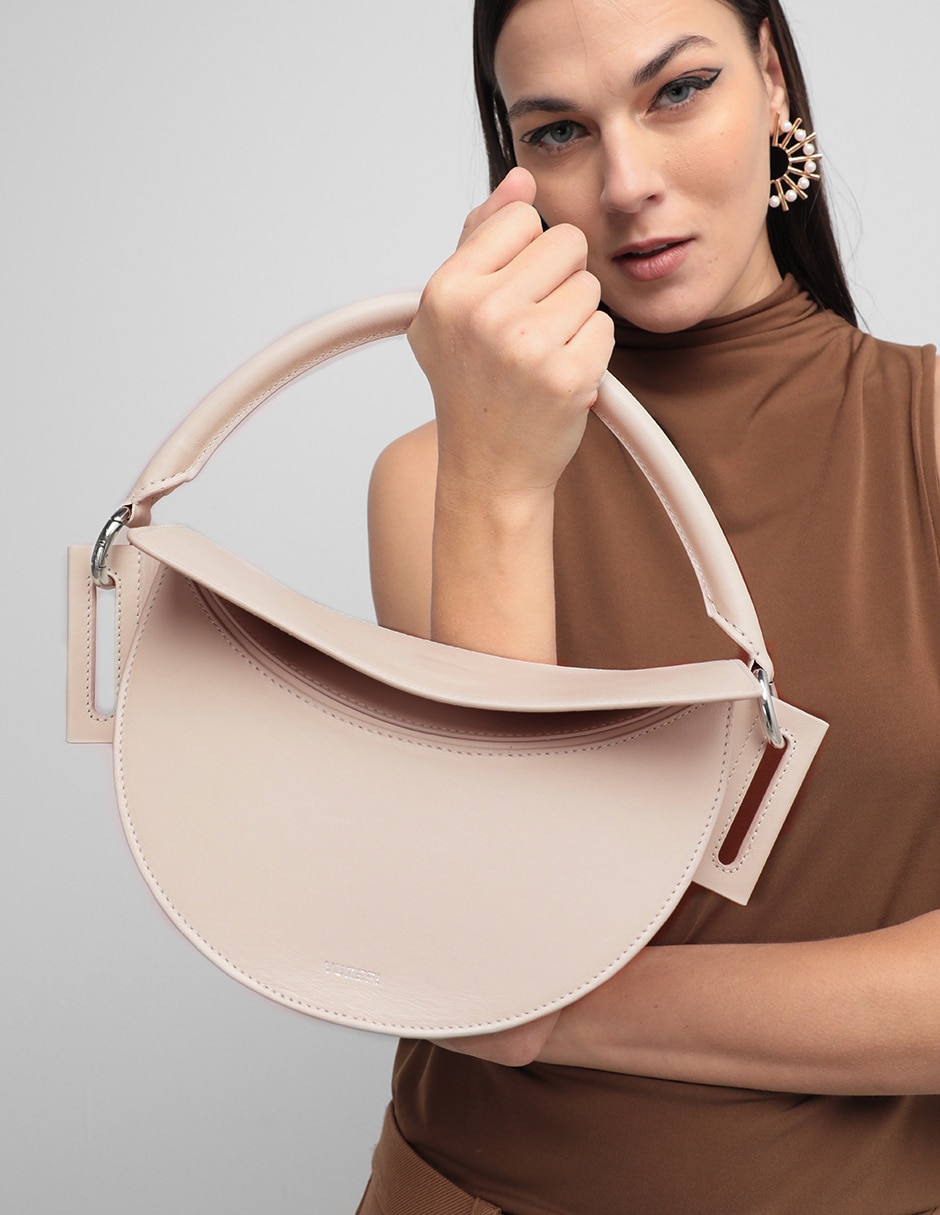 Bolsa shoulder Dip de piel para mujer 5