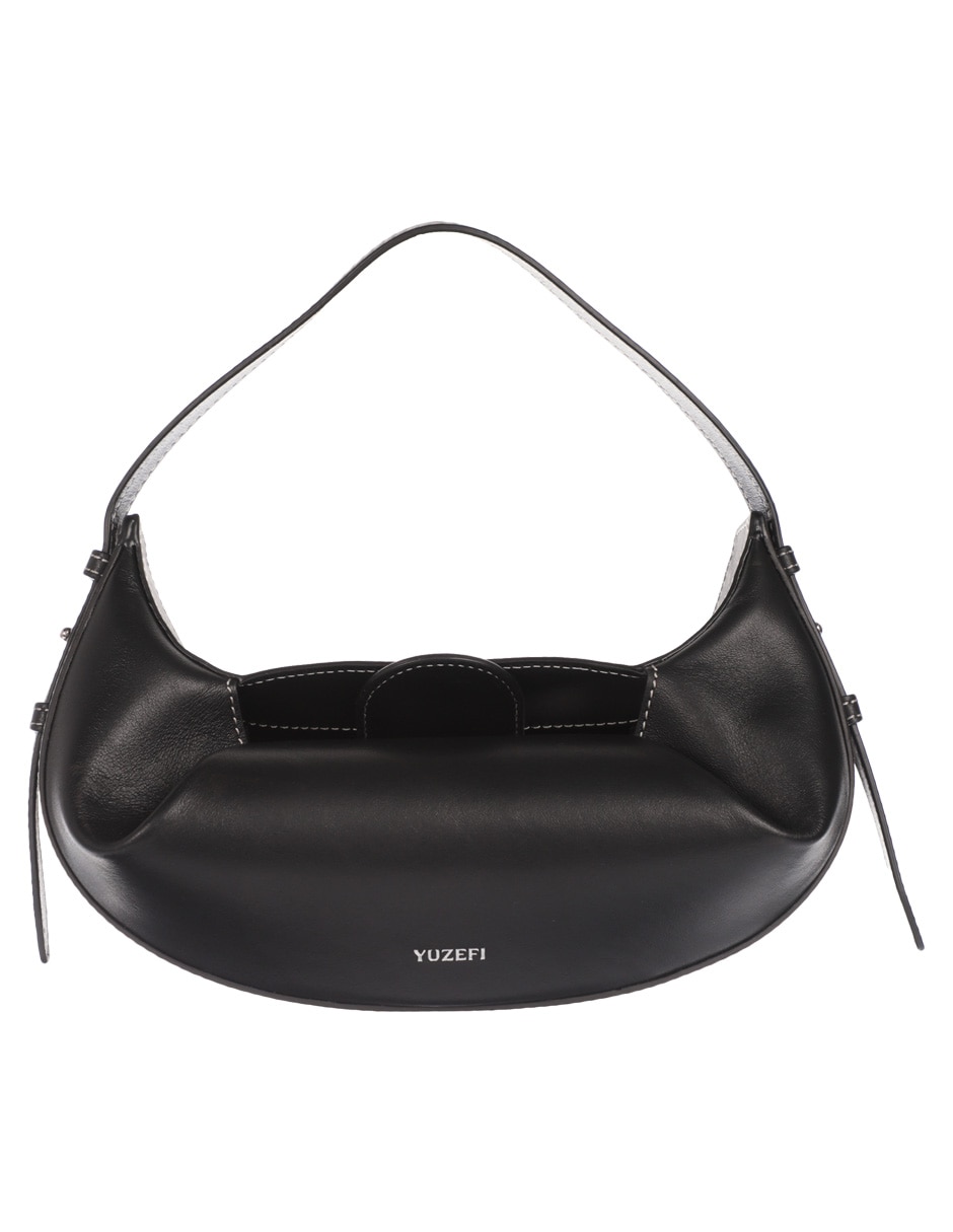 Bolsa hobo Mini Fortune Cookie de piel para mujer