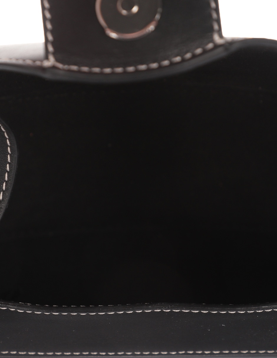 Bolsa hobo Mini Fortune Cookie de piel para mujer 4