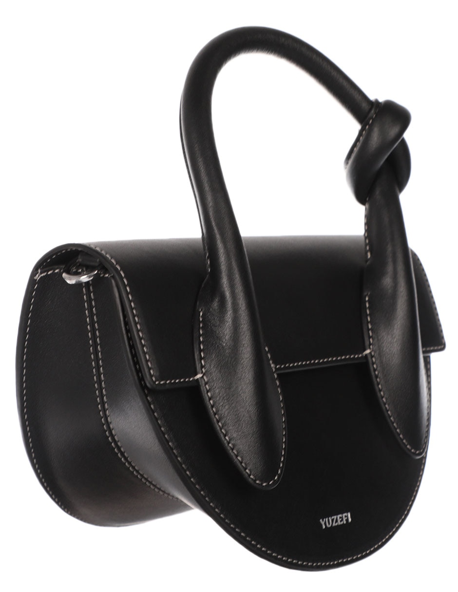 Bolsa flap Pretzel Sing 2 de piel para mujer 2