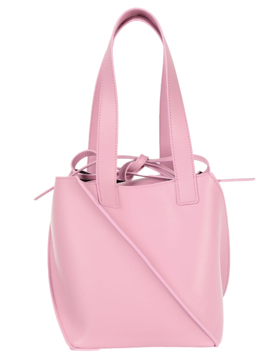 Bolsa tote Small Swirl Tote de piel para mujer