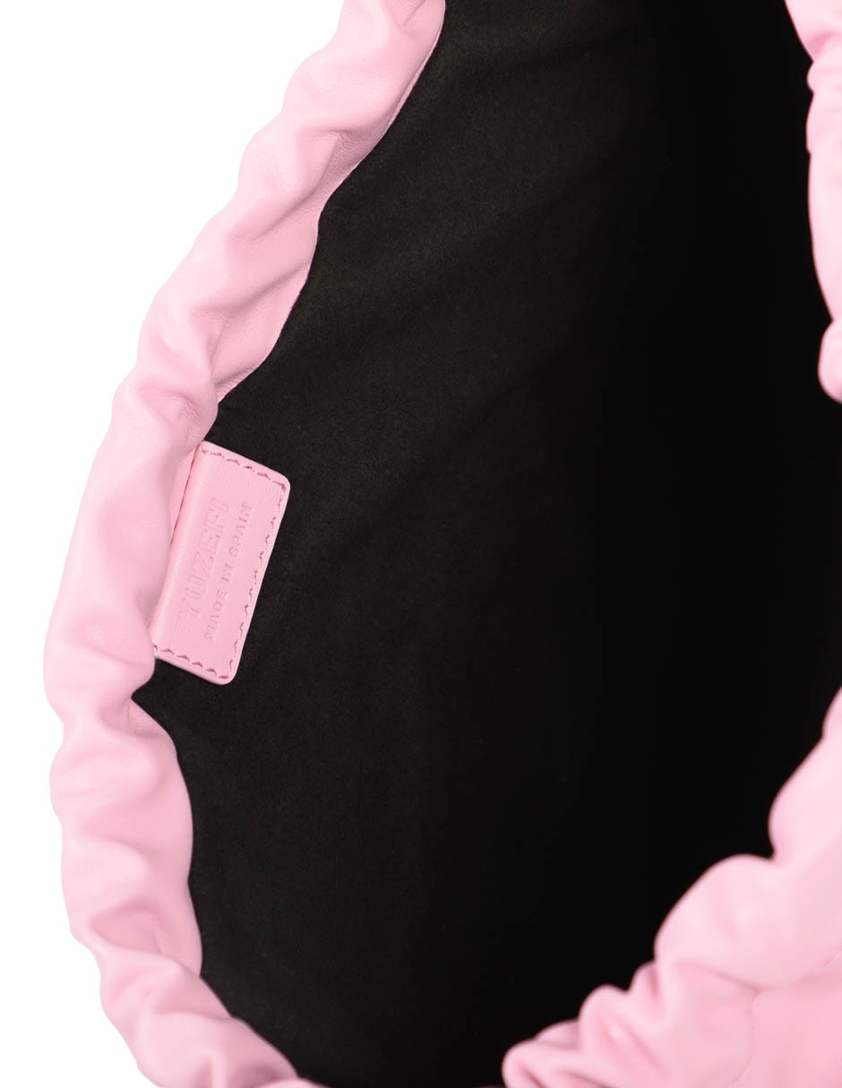 Bolsa crossbody Bom de piel para mujer 4